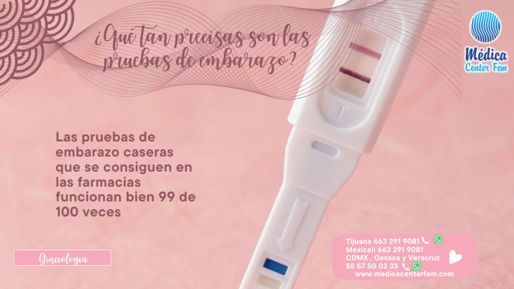 Pruebas de embarazo caseras fiables sale